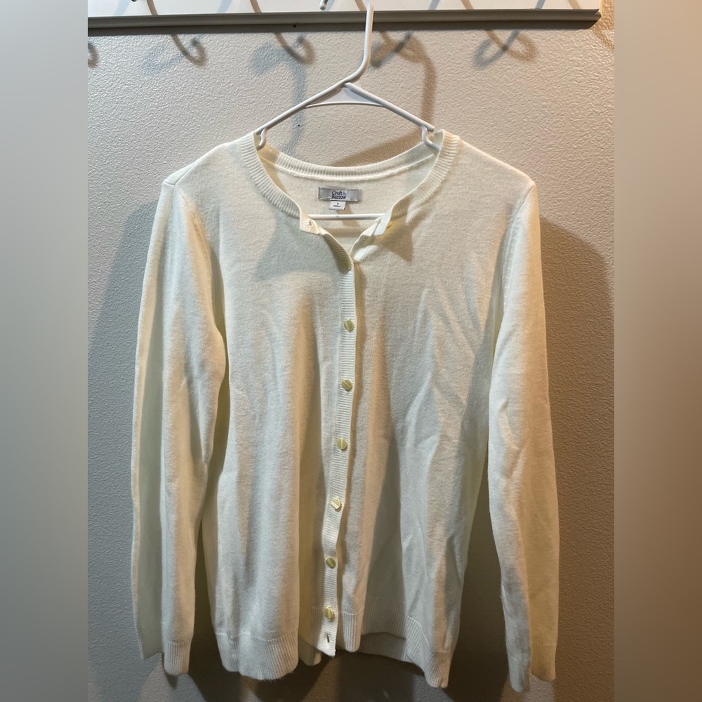 Croft & Barrow Size Small Cardigan